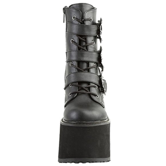 Demonia - SWING 103 Creature of the Night Black Platform Boots - Picture 2 of 4